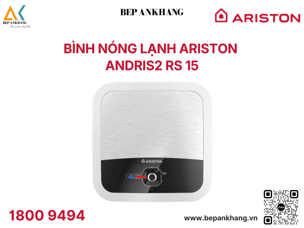 Bình nước nóng gián tiếp ANDRIS2 RS 15 (15L)